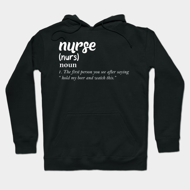 Nurse Definition Hoodie by sumikoric